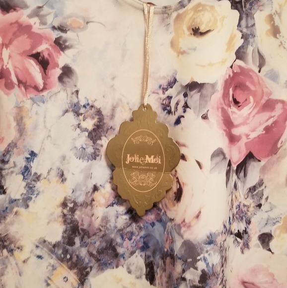 Floral mini dress - Picture 5 of 7